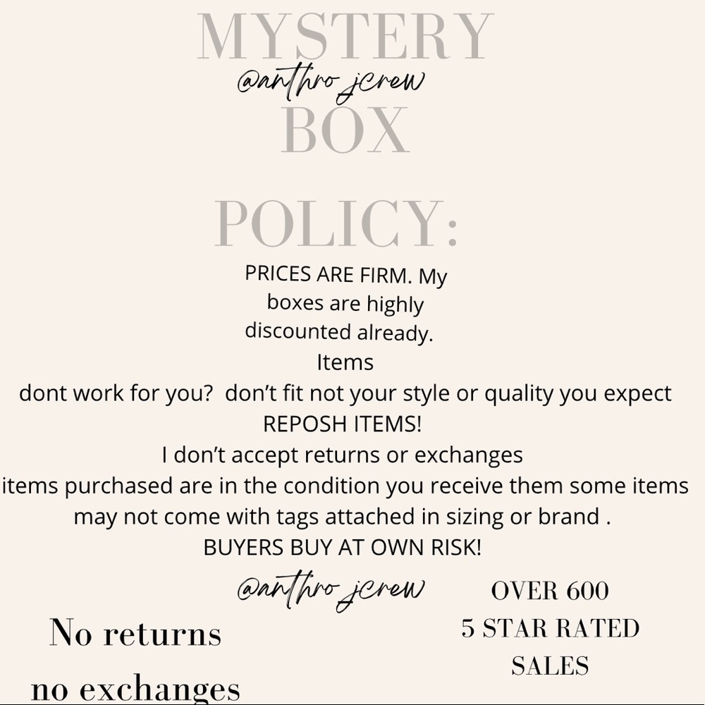 WARM NEUTRALS PLUS SIZE MYSTERY BOX 5 PIECES - Picture 13 of 17